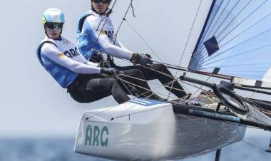 Majdalani y Bosco medalla de plata en vela olímpica