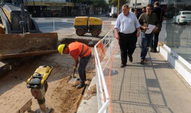 Se repararon más de 700 metros cuadrados de avenidas y calles en una semana