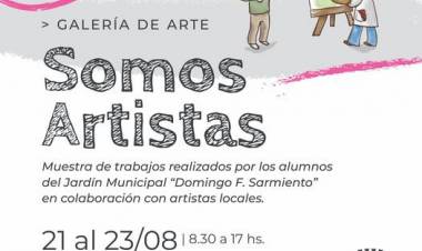 Alumnos del Jardín Municipal presentan su Galería de Arte