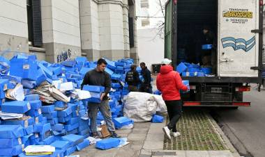 Despapelización: reciclan más de 15 toneladas de expedientes que están en descarte en Salud