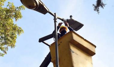 El municipio avanza en la adquisición de materiales para el mantenimiento del alumbrado público