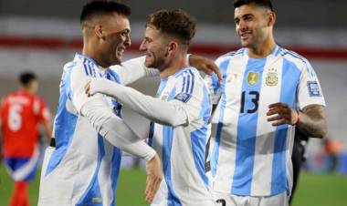 En la despedida de Angel Di María la Scaloneta goleó a Chile