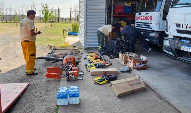 Santa Fe envía brigadistas forestales para combatir los incendios en Córdoba