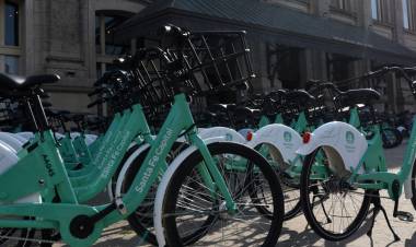 Los santafesinos realizan 1000 viajes diarios en las bicicletas públicas