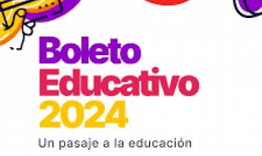 Tras los reclamos de provincia a SUBE, este martes 1° se normalizará el uso del Boleto Educativo