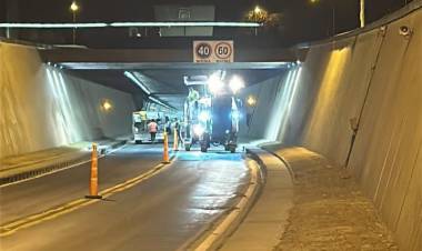Comenzaron obras estratégicas en el Túnel Subfluvial