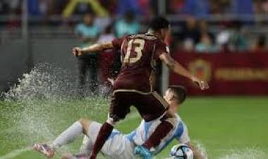 Scaloni tras el empate en Venezuela