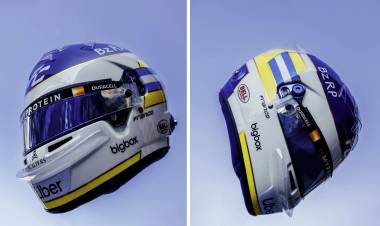 Franco Colapinto utilizará un casco en homenaje a Carlos Reutemann