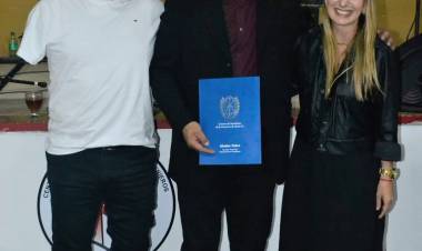 Calvo presente en las fiestas patronales de Saguier