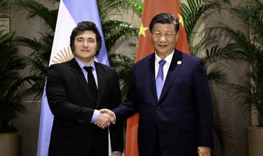 Milei se reunió con Xi Jinping y Giorgeva y se ausentó de la foto final del G20