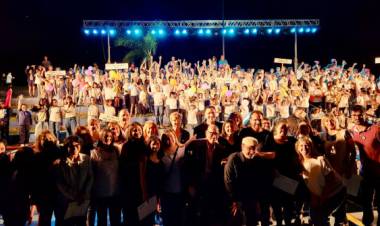 Multitudinaria convocatoria en la jornada Coral de Niños y Jóvenes “Canta Santo Tomé”