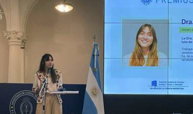 Premio nacional para científica UNL - CONICET 