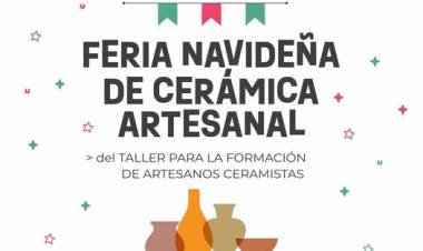 Feria Navideña del Taller para la Formación de Artesanos Ceramistas de Santo Tomé