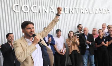 Pullaro dejó inaugurada la Cocina Centralizada en Reconquista