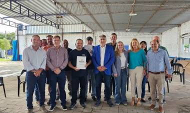 Aportes por 700 millones de pesos del gobierno provincial al dpto. San Justo