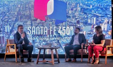 Se presentó “Santa Fe 450, la Capital se escucha”, el libro de la Fundación Centro sobre la ciudad de Santa Fe