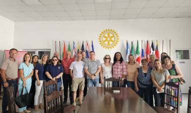 Rodrigo Borla se reunió con entidades intermedias en la ciudad de San Justo