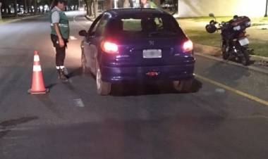 Operativos de control en la ciudad: el fin de semana se retuvieron 61 vehículos