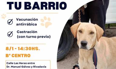 Sauce Viejo, el programa la Muni en tu barrio, llega al centro de la ciudad