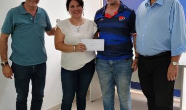 El senador Alcides Calvo se reunió con entidades deportivas