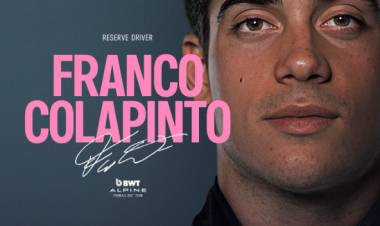 Franco Colapinto fue recibido con efusividad por el CEO de Renault y los argentinos hacen crecer las redes sociales de Alpine