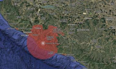 Fuerte sismo en la zona central y occidental de México
