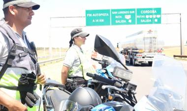 Obras del tercer carril: continúan los operativos de tránsito en la Autopista Rosario-Santa Fe