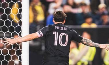 El primero de 2025: Lionel Messi marcó para Inter Miami en el amistoso ante América y realizó un festejo que generó polémicas