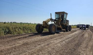 Mejora de caminos rurales en la localidad de Silva, dpto. San Justo