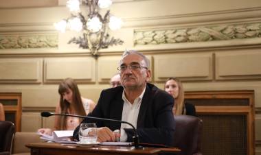Calvo destacó el aporte del Fonres para centros de salud para el dpto. Castellanos