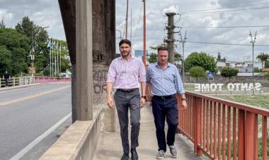 Lisandro Enrico dio cuenta del estado de la obra pública en la provincia