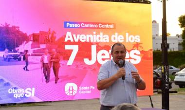 Juan Pablo Poletti y una semana de obras importantes para la ciudad