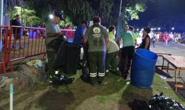 Ciudad Más Limpia: se recolectaron casi 3000 kg de residuos luego de tres grandes eventos