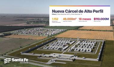 Primera Cárcel de Alto Perfil: cómo es la obra provincial que marcará un hito en la historia carcelaria de Argentina