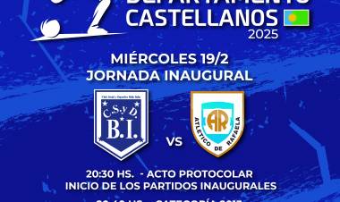 Arranca la tercera edición de la Copa dpto. Castellanos 