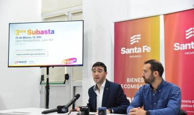 Provincia abrió la inscripción para la primera subasta de 2025 de bienes incautados al delito