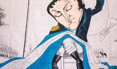 Manuel Belgrano como bandera