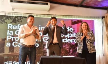 Pullaro anunció que el Gobierno provincial invertirá $ 250 millones en la nueva Guardia del Hospital de San Lorenzo