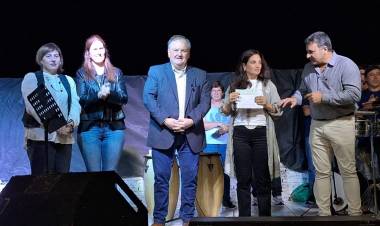 En Las Palmeras, el senador Michlig formuló nuevos anuncios y brindó un fuerte respaldo a la gestión de Dana Astore