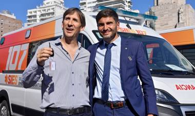 Cómo se distribuyen las ambulancias entregadas por Provincia a la Región de Salud Rosario