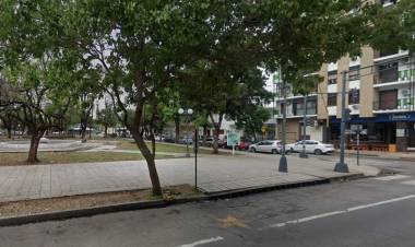Cortes y reordenamiento de tránsito: comienza la reparación del hundimiento de plaza Pueyrredón
