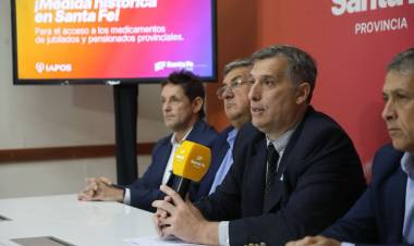 “La eficiencia en la gestión del Iapos permite este beneficio a jubilados provinciales, que no gastarán más del 5? sus haberes en remedios”