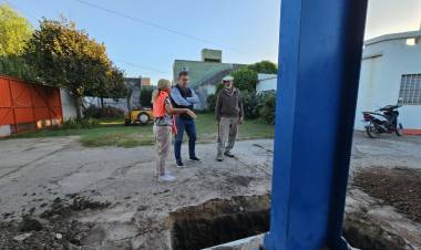 Avanza la obra del CEF 23 en San Justo