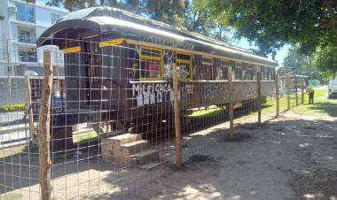 Se puso en marcha la puesta en valor del emblemático vagón de Pedro Vittori