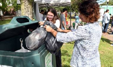 Primer Reciclatón del año: se reunieron más de 190 kilos de residuos en un día