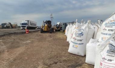 Vialidad Naiconal trabaja en la RN 34 entre Ataliva y Sunchales