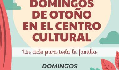 Continúa el Ciclo Domingos de Otoño en el Centro Cultural