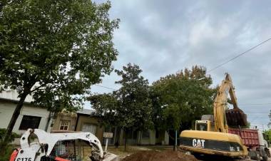 Continúa el Plan de Pavimentación en Santo Tomé