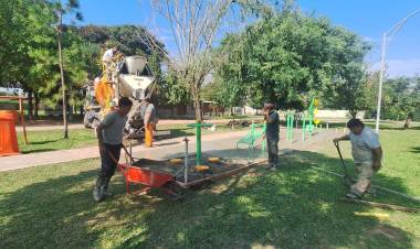 Habilitaron nueva posta aeróbica en Sauce Viejo 