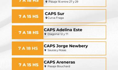 Sauce Viejo se suma a la semana de la vacunación 